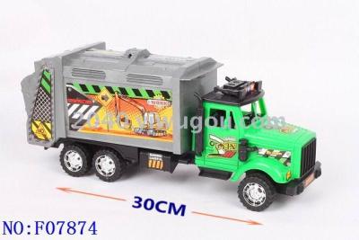 Children's toy wholesale inertia engineering vehicle F07874 toy car