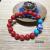 Red cinnabar single ring bracelet men and this life year ornaments keep away evil spirits keep safe Buddha beads can be mixed batch