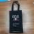 Black Cotton Cosmetics Hand-Held Packing Bags Shopping Bag