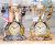 Electroplating Painting Retro Simulation Telephone Exit Table Alarm Clock