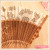 Boutique Fan Advertising Fan Sandalwood Fan Fan Customized Wholesale Craft Fan