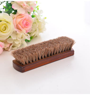 High-grade grape fur fur brush lengthened soft hair do not hurt leather horse mane fur leather brush