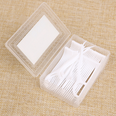 Square Portable Floss Dental Floss Ultra-Fine Dental Floss Dental Floss Toothpick Stitching