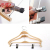 Factory direct sales wooden plywood hanger display stand pants folder solid wood pants rack