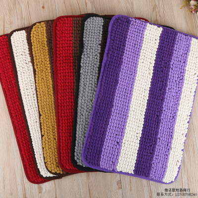 Ya Jie home mats fashion home polyester carpet color color chenille mat mats