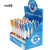 Brilliant multicolor ball pen simple and simple confectionery color two color ballpoint pen.