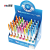 Brilliant multicolor ball pen simple and simple confectionery color two color ballpoint pen.