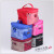 Stripe fabric bag square fabric bag portable single-room backpack