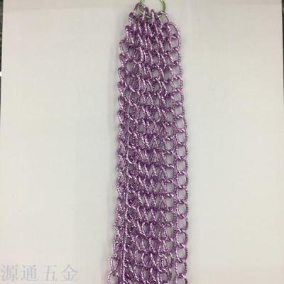 Color chain color chain accessories chain accessories factory direct sales