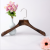 Solid Wood Retro Wood Adult Hanger Non-Slip Clothes Hanging High-End Hanger Clothing Store Display Stand