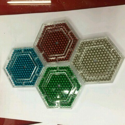 Factory Direct Sales Plastic Box Packaging 5mm * 216 Magnet Magnetic Steel Bead, Bucker Ball Magnet Puzzle Play