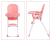 Children's dining chair baby dining table children multifunctional folding plastic dining chair.