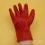 Manufacturer direct selling chemical machinery red thickened acid and alkali gloves PVC