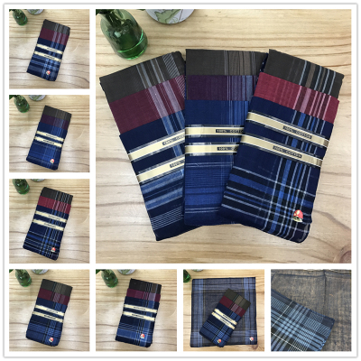 Polyester cotton men 's handkerchief 36CM