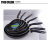 Induction cooker gas dual-purpose non-stick pan set of seven