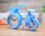 Export Creative Table Setting Color Bicycle Alarm Clock Daily Household Department Store Student Gifts