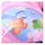 Pink Children's Swimming Ring Thickened Life Buoy Learn to Swim Equipment
