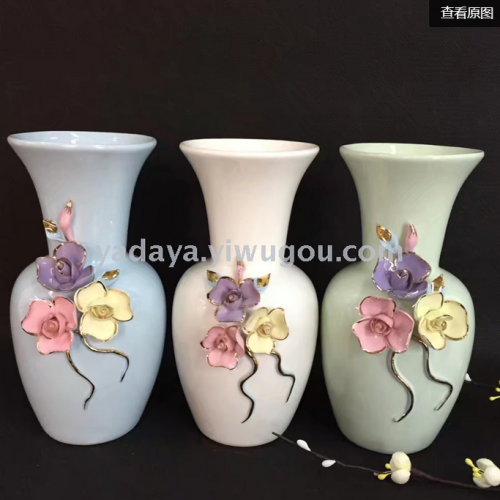 Handmade Vase Ceramic Desktop Modern Minimalist Decoration Home Decorations and Accessories Special Offer