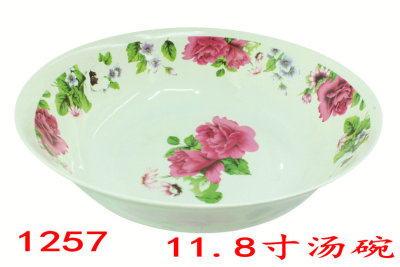 11.8 inch melamine soup bowl 1257