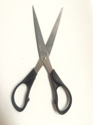 Factory direct sales of rubber cut shears stainless steel scissors kitchen cut fish card scissors, tailor cut