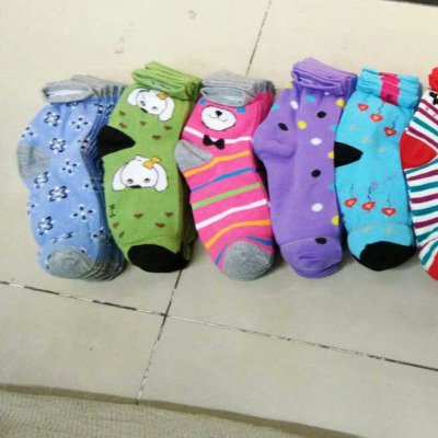 Elderly cheap socks children cartoon socks dress socks plaid socks gauze stockings socks factory direct
