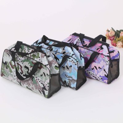 Double-sided printing go out handbag carry convenient canvas hand carry small cloth bag environmental shopping bag