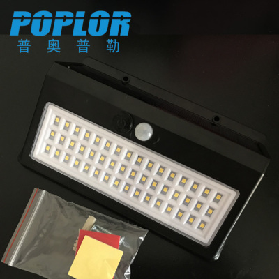 LED solar lamp /10W/ 48 pcs chip /human induction / courtyard lamp /outdoor  lamp / lamp without electricity /waterproof