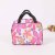 Double-sided printing ladies go out to carry the handbag convenient to carry canvas handbag reusable shopping bag