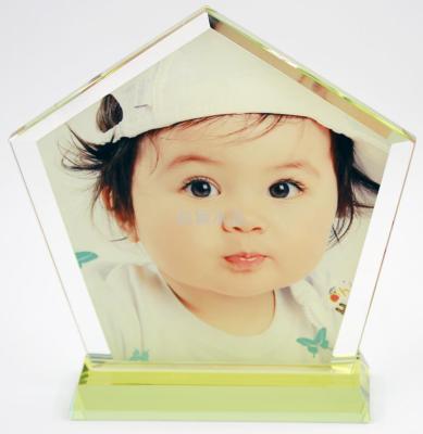 The new hot-selling thermal transfer crystal photo frame image personalized custom photo pendulum