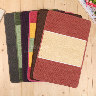 Floor mat family carpet floor mat stripe mat non-slip mat