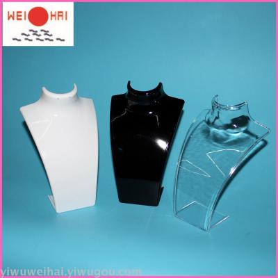 Factory direct plastic necklace display stand wholesale