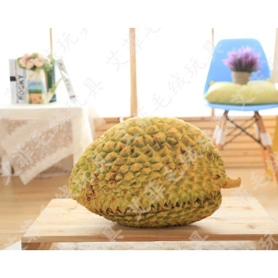 Simulation fruit pillow plush toys pineapple hami melon firedragon fruit durian watermelon as