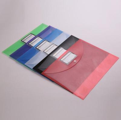 Information bag button folder 30C thickened high quality round cover button file