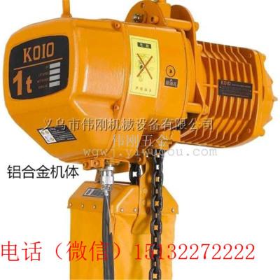 1 Ton with Hooks Ring Chain Electric Hoist