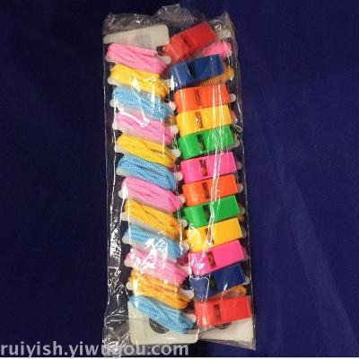 High Quality Color Large, Medium and Small Plastic Whistle, Student Whistle, Coach Whistle, Children Whistle