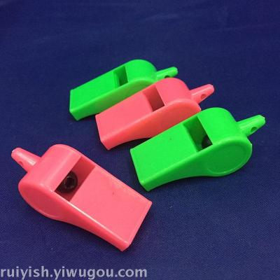 Large, Medium and Small Colored Plastic Whistle, Student Whistle, Coach Whistle, Children Whistle