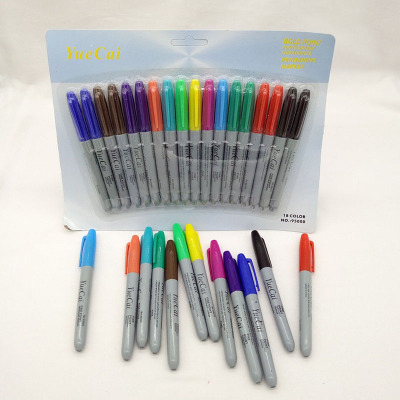 95000 marker pen 12 color 18 card loaded mark pen oil mark pen