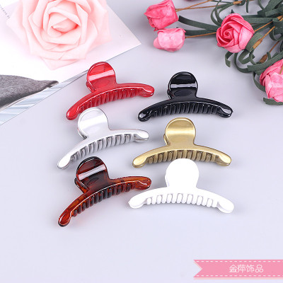 Simple hair clip acrylic hair accessories bath headdress hair clip clip