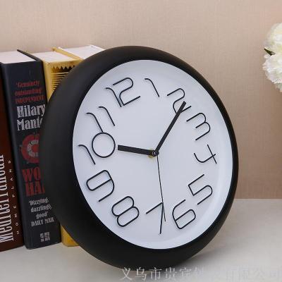 Craft creative fashion decoration antique wall clock factory direct selling origin supply living room simple quartz wall clock