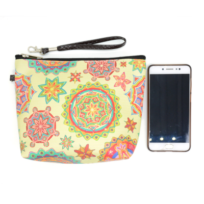 Large-capacity geometric pattern Aperture female handbag Korean version of portable printing bag bag