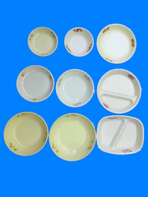 Melamine tableware Melamine spot stock acrylic plates