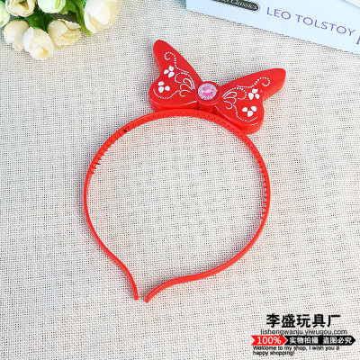 Glow hair hoop hair card flash headband concert headband night market