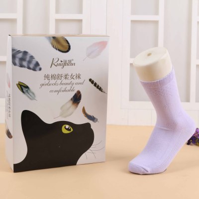 Women's solid color foreign trade sales in Women's socks sports socks students socks cotton socks