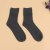 Solid color thick socks plain version of men's socks classic joker simple men's cotton socks ruiyuan socks