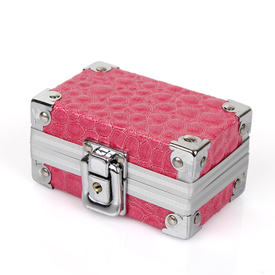 Single-layer multi-purpose portable storage box portable aluminum clip box gift