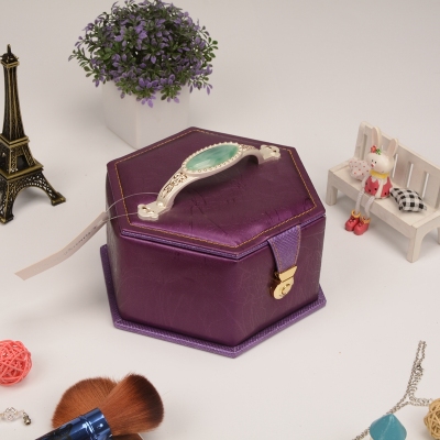 Guanyu creative European - style portable jewelry storage box sweet princess jewelry box factory direct welcome custom