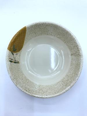 Melamine tableware melamine bowl blue and white bowl large spot