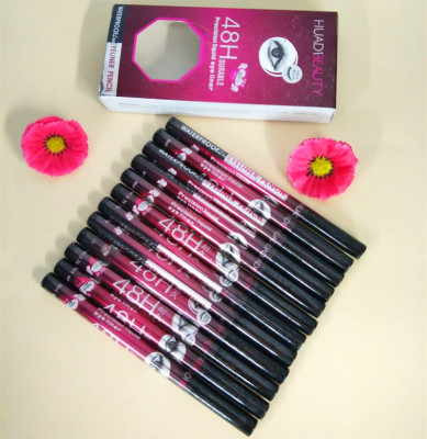 Foreign trade 48 small waterproof eyeliner eyeliner does not fade