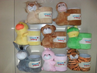 Queen size plush animal pen holders 265