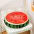 Annual Ring Stump Orange Fruit Cushion Lumbar Sponge Support Cushion Simulation Dining Chair Cushion Factory Wholesale